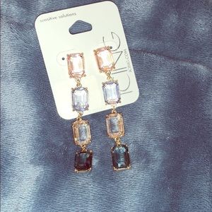 NWT ICING Earrings. Colorful dangle earrings.